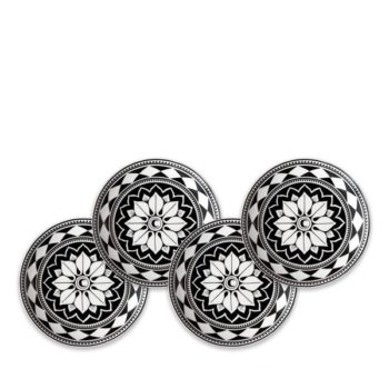Caskata Fez Canapes Boxed Set/4 6.25"D