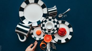 Bernardaud Galerie Royale Bleu Nuit Bread and butter plate 6.5'' - Image 2