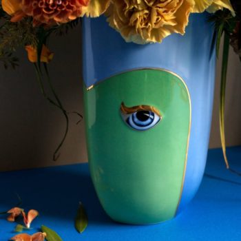 L'Objet Lito Vase 8.5"H
