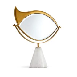 L'Objet Lito Vanity Mirror 10.75 L x 3 W x 11.5 H in
