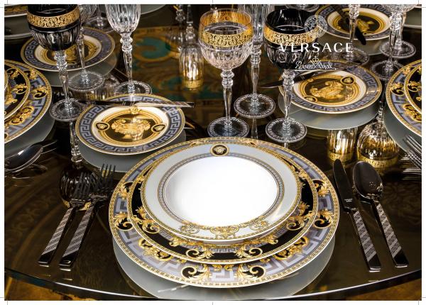 Rosenthal Versace Virtus Gala soup plate 22 cm