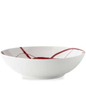 Caskata Lobster Red Wide Serving Bowl 11.5"D - Image 3