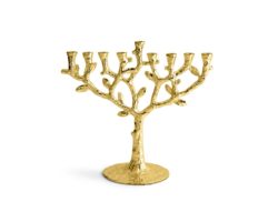 Michael Aram Tree of Life Menorah Gold