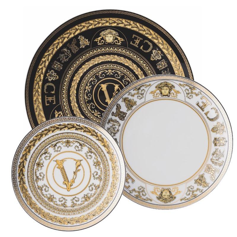 Versace Virtus Gala Espresso Cup and Saucer