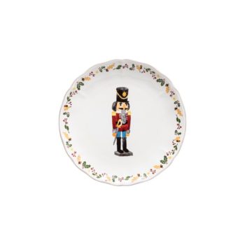 Casafina The Nutcracker Nutcracker 8.5" Salad Plate