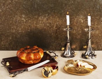 Michael Aram Pomegranate Candleholders - Set of 2 - Image 2