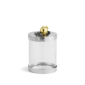 Michael Aram Pomegranate Canister Small 8.5"H x 6"D