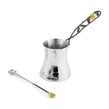 Michael Aram Pomegranate Coffee Pot with Spoon