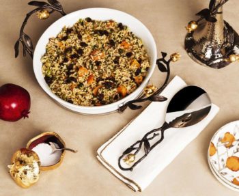 Michael Aram Pomegranate Rice Serving Spoon - Image 2