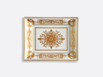 Bernardaud Aux Rois Or Valet Tray 7.9 x 6.3"
