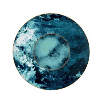 Haviland Ocean Bleu Underplate 12.6"