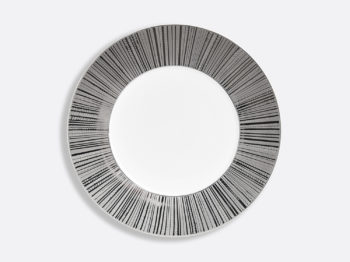 Bernardaud Silva Platinum Over-sized Service Plate 12"