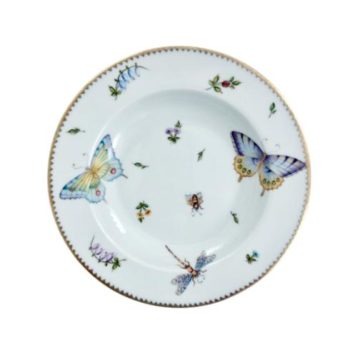 Anna Weatherley Butterfly Meadow Rim Soup Plate