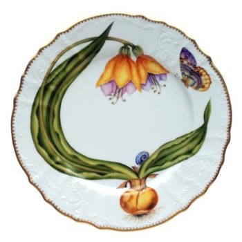Anna Weatherley Flowers of Yesterday Yellow Buttercup Dinner Plate