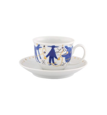 Vista Alegre Folkifunki Coffee Cup and Saucer