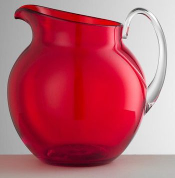 Mario Luca Giusti Plutone Red Pitcher 6.25″H, 48 oz.