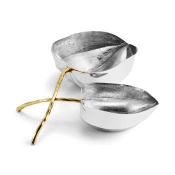 Michael Aram Lodhi Garden Gooseberry Double Bowl - Image 3