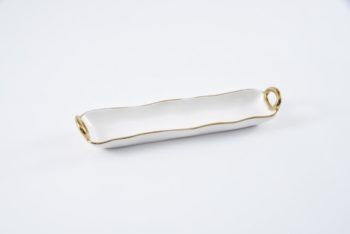 Pampa Bay Golden Handles Cracker Tray 14.25 × 3.25 × 2 in