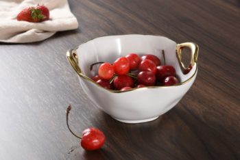 Pampa Bay Golden Handles Snack Bowl 5.5" - Image 2