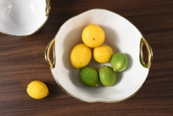 Pampa Bay Golden Handles Large Bowl 10.5" x 9.5" - Image 2