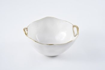 Pampa Bay Golden Handles Large Bowl 10.5" x 9.5"