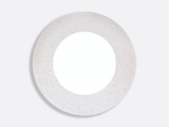 Bernardaud Ecume Perle Service Plate 11.5"D
