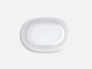 Bernardaud Ecume Perle Relish Dish 9.5"L