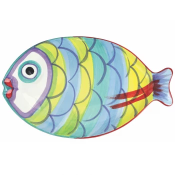 Vietri Pesci Colorati Figural Fish