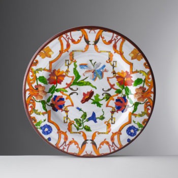 Mario Luca Giusti Pancale White Salad Plate