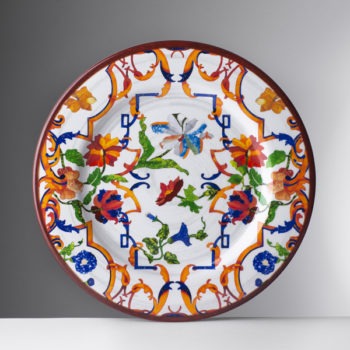 Mario Luca Giusti Pancale White Dinner Plate