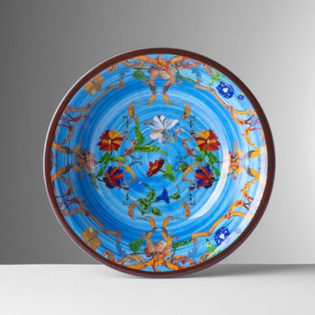 Mario Luca Giusti Pancale Turquoise Bowl