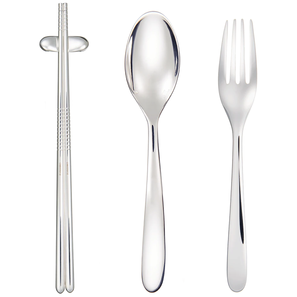 Silver-Plated 24-Piece Flatware Set Mood