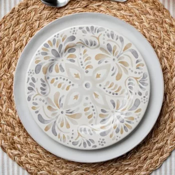 Juliska Iberian Dessert/Salad Plate - Sand - Image 2