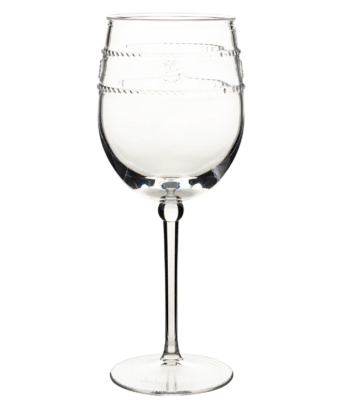 Juliska Isabella Acrylic Wine Glass