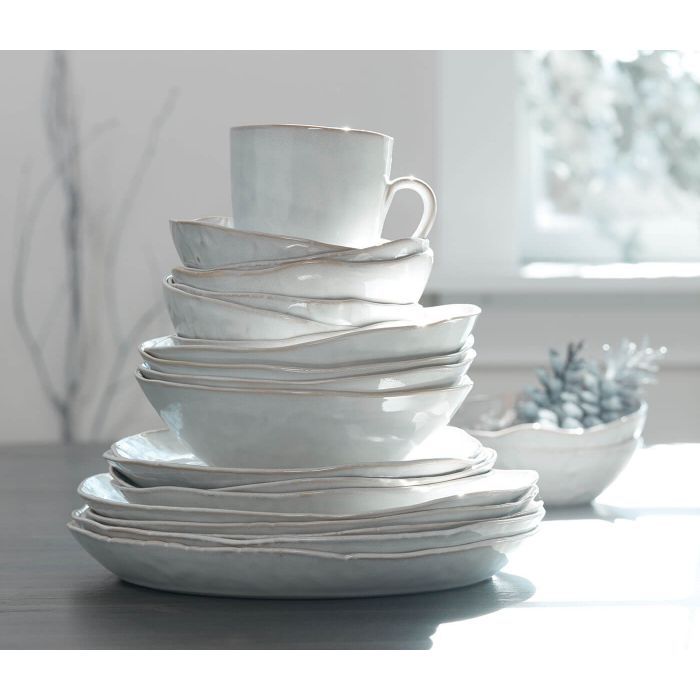 Simon Pearce Burlington Pasta Bowl - Cloud - Image 2