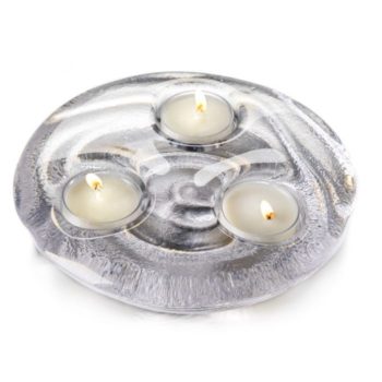 Simon Pearce Thetford Trio Tealight