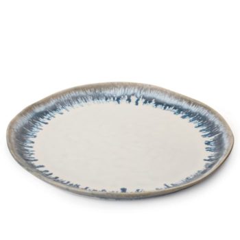 Simon Pearce Burlington Dinner Plate - Pool