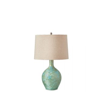 Simon Pearce Warren Pottery Lamp, Small - Crystalline Jade