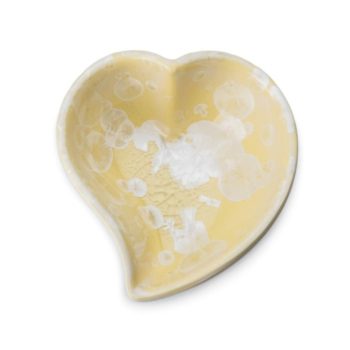 Simon Pearce Crystalline Twist Heart Bowl, Small - Jasper