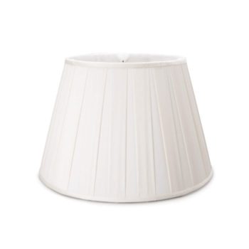 Simon Pearce Pembroke Pleated Linen Shade - Snow