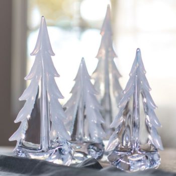 Simon Pearce Snowy Branches Evergreen - Image 2