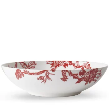 Caskata Arcadia Crimson Wide Serving Bowl 11.5"