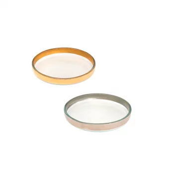 Annieglass Mod Small Round Plate