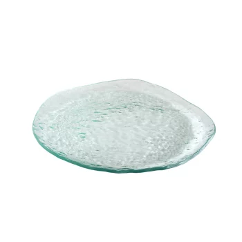 Annieglass Salt Dinner Plate