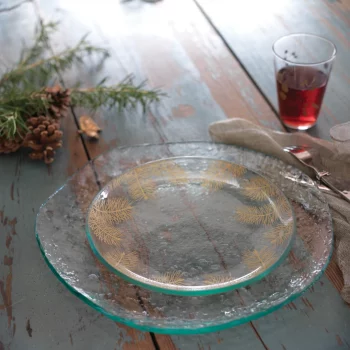 Annieglass Salt Dinner Plate - Image 2