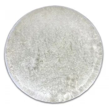 Michael Wainwright Borealis White With Platinum Large Lazy Susan - Image 2