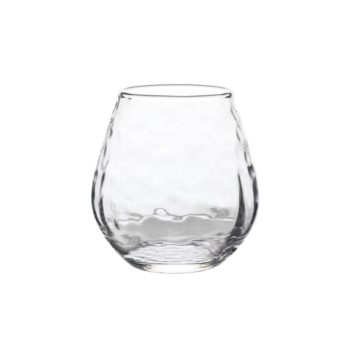 Juliska Puro Stemless Red Wine Glass 3.75" L 3.75" W 4" H 15.0 oz