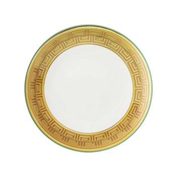 Versace Medusa Amplified Green Coin - Dinner Plate