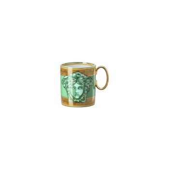 Versace Medusa Amplified Green Coin - Mug With Handle