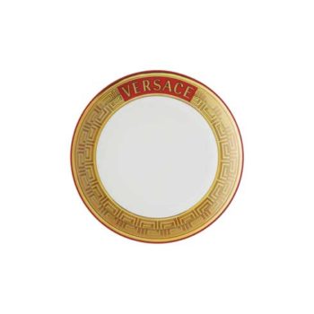 Versace Medusa Amplified Golden Coin - Salad Plate